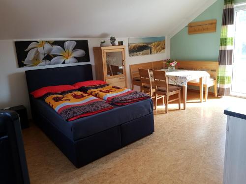 Postel nebo postele na pokoji v ubytování Ferienwohnung Robl