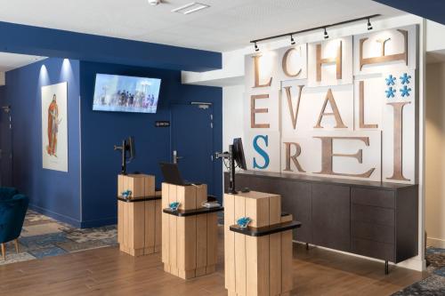 Certifikát, hodnocení, plakát nebo jiný dokument vystavený v ubytování SOWELL HOTELS Les Chevaliers