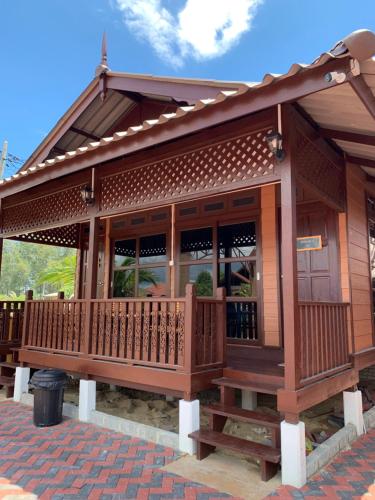 Bangunan di mana terletaknya resort