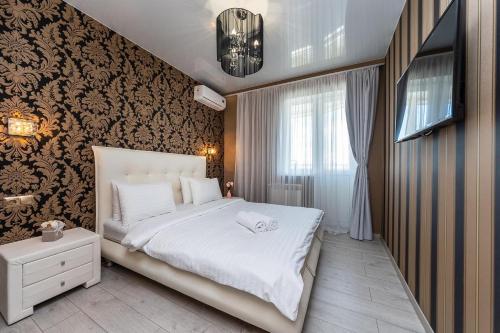Imagen de la galería de Fashionable panoramic apartments Dnieper. Obolon, en Kiev