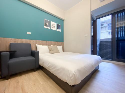 Postel nebo postele na pokoji v ubytování 潣芯旅居 Allegro Hostel