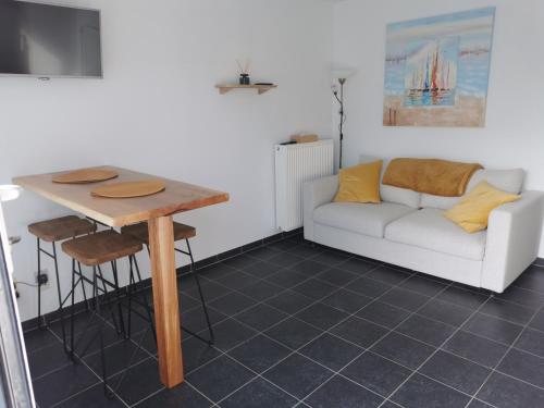 Χώρος καθιστικού στο Panne'thouse