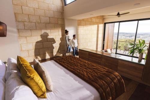 Un lugar para sentarse en Sequoia Lodge