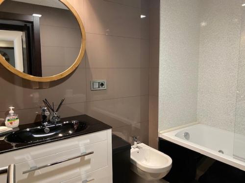 Bagno di Apartamento Sanxenxo-Playa Silgar
