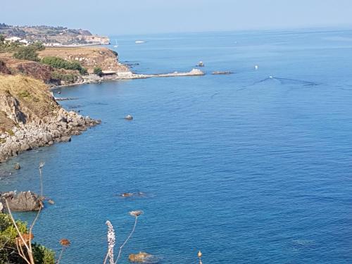 a view of a large body of water at Casa a Cocca in Briatico