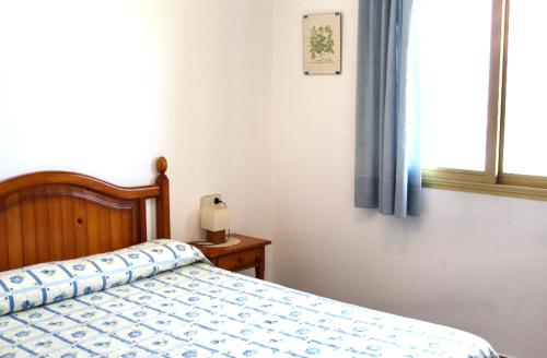 Postel nebo postele na pokoji v ubytování PLATJA MAR 1D