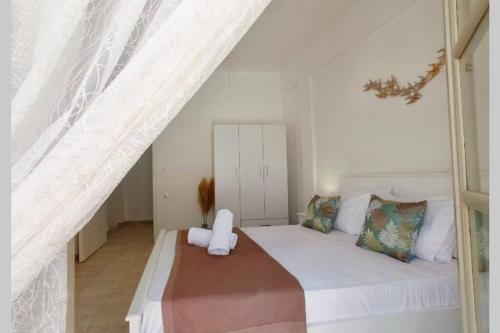 Katil atau katil-katil dalam bilik di Sonia`s luxury apartment with jacuzzi