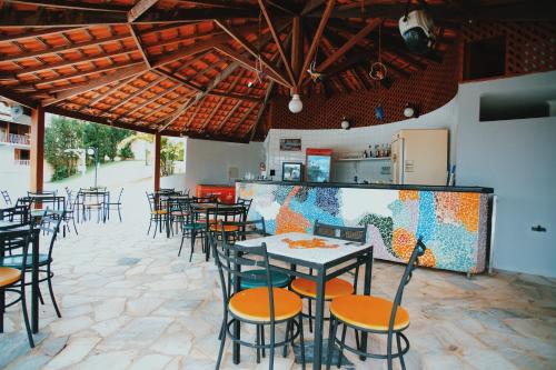 Restoran atau tempat lain untuk makan di Obbá Coema Village Hotel
