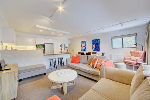 Kuchyň nebo kuchyňský kout v ubytování Snow Ski Apartments Extra Spacious 39