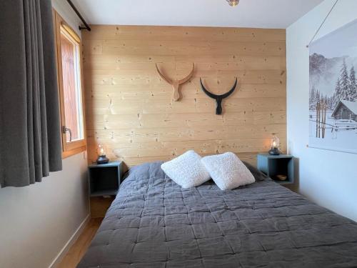 Ένα ή περισσότερα κρεβάτια σε δωμάτιο στο Saphir 01 - Best Location and Amazing Views