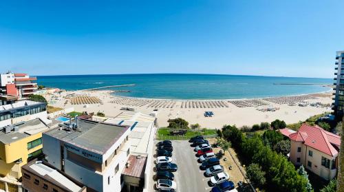 Bird's-eye view ng Sea View Studio