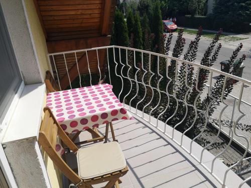 Μπαλκόνι ή βεράντα στο Atlantika Apartman