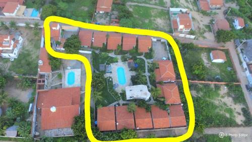 Kolam renang di atau dekat dengan Casa do Galego no Residência Família