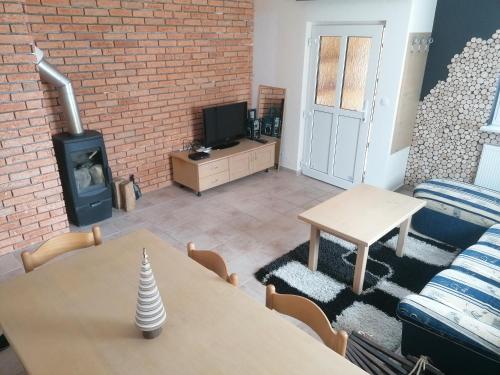 TV a/nebo společenská místnost v ubytování Rogla - Apartma ROŽLE