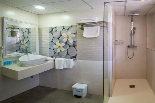 Ένα μπάνιο στο Hotel Europa Splash & Spa