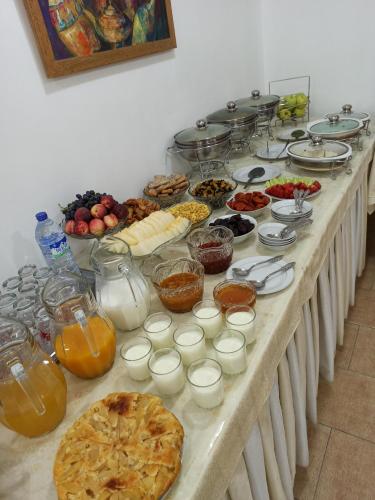 Mad på bed and breakfast-stedet eller i nærheden