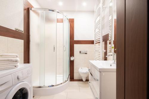 Kúpeľňa v ubytovaní Prestige Apartamenty Pod Blachówką