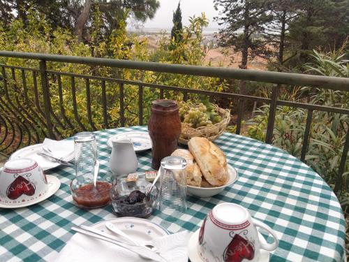 Mad på bed and breakfast-stedet eller i nærheden