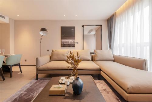 Posezení v ubytování Cresasia Residence