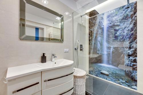 Kúpeľňa v ubytovaní Staywin Apartments Chmielna Park