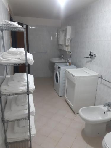 Ένα μπάνιο στο B&B Villa Emanuel