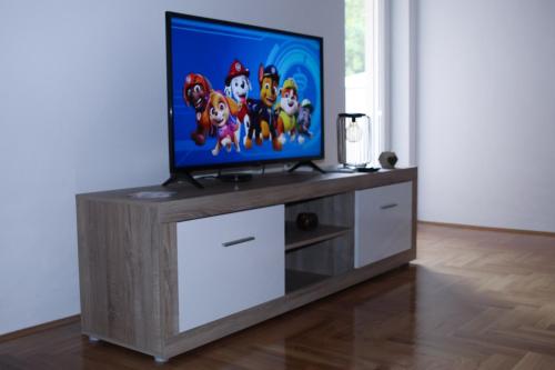 TV i/ili multimedijalni sistem u objektu Apartman Vuković