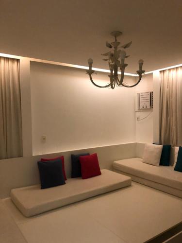 Ένα ή περισσότερα κρεβάτια σε δωμάτιο στο Flat 655 Portal de Gravatá