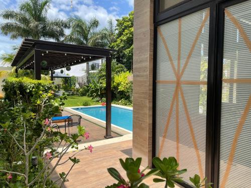 Πισίνα στο ή κοντά στο Hotel Villa Escondida Campeche