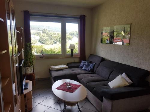 Posezení v ubytování Holiday Home Altenfeld near Ski Slopes