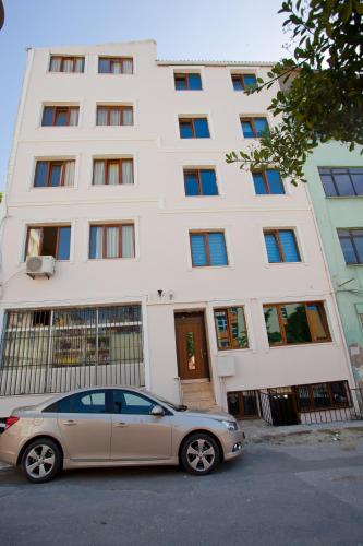 Pastatas, kuriame yra šis apartamentų viešbutis