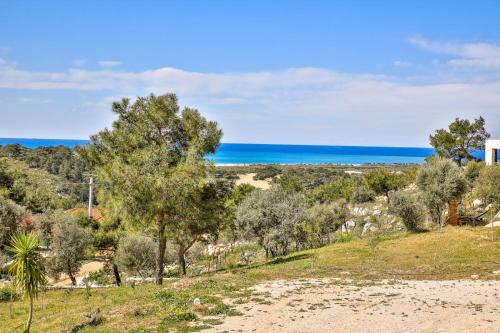 Paesaggio naturale nelle vicinanze della villa