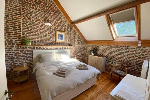 Fotografie z fotogalerie ubytování Charmant appartement dans une ancienne ferme v destinaci Nivelles