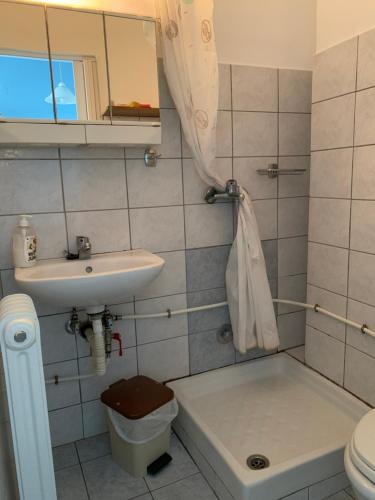 Kúpeľňa v ubytovaní Alexandras Appartments