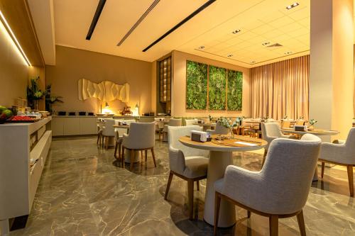 Zona de estar de K-Platz Hotel