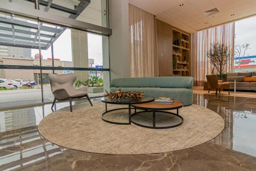 Zona de estar de K-Platz Hotel