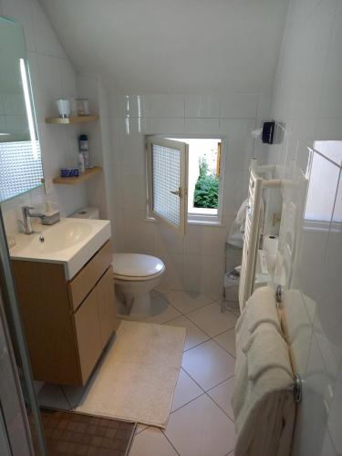 Koupelna v ubytování Beaune City Suite