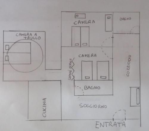 Plano de Trullo della Rosa