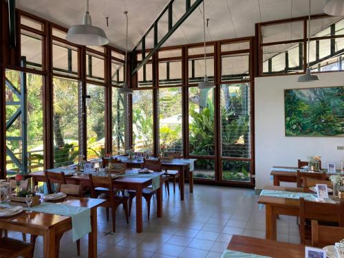 Un restaurant sau alt loc unde se poate mânca la Estación Biológica Las Cruces y Jardín Botánico Wilson