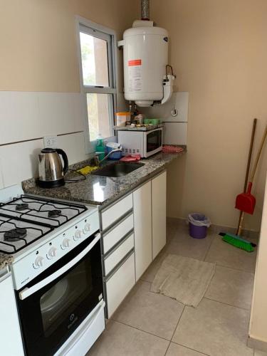 Dapur atau dapur kecil di Edificio Rivera Este