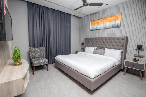 Postel nebo postele na pokoji v ubytování Hotel Viasora