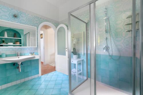 Koupelna v ubytování Relais Santa Lucia