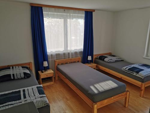 Postel nebo postele na pokoji v ubytování Dornbirn Hills, Bürgle 3e