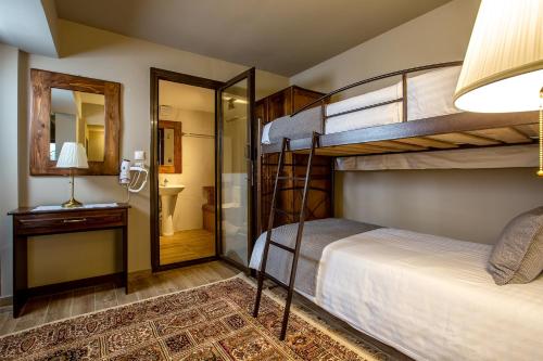 Postel nebo postele na pokoji v ubytování La Noi Guesthouse