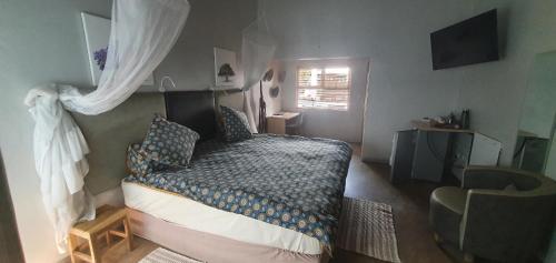 Katil atau katil-katil dalam bilik di Vondelhof Guesthouse