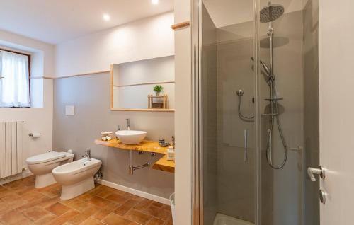 Kúpeľňa v ubytovaní Casa Vacanze con piscina - Villa Bentivoglio