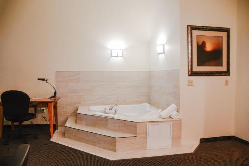Ένα μπάνιο στο Stony Plain Inn & Suites