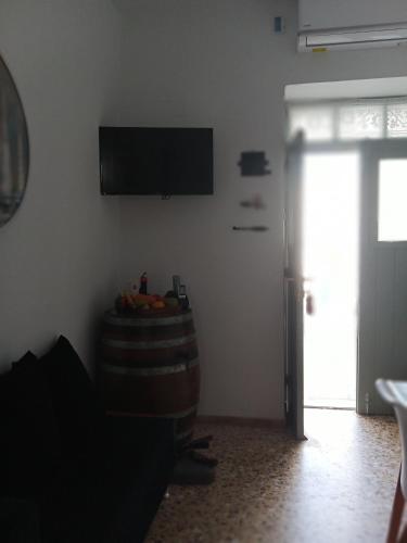 TV a/nebo společenská místnost v ubytování ARGYRO'S HOUSE