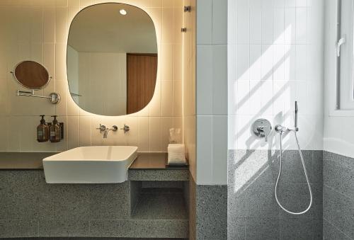 A bathroom at Wanderlust, The Unlimited Collection managed by The Ascott Limited