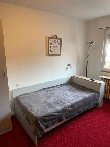 Postel nebo postele na pokoji v ubytování Appartement à l'ange