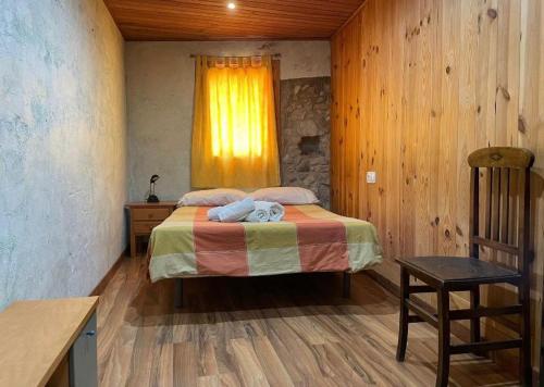 Postel nebo postele na pokoji v ubytování cal perelló